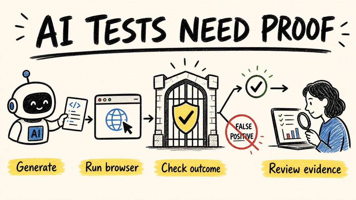 AI-generated Playwright tests: how to avoid false positives